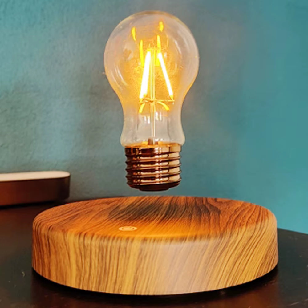 Magnetic Levitation Lamp Creativity Night Light Floating LED Bulb for Birthday Gift Table Lamp Room Home Decoration Light