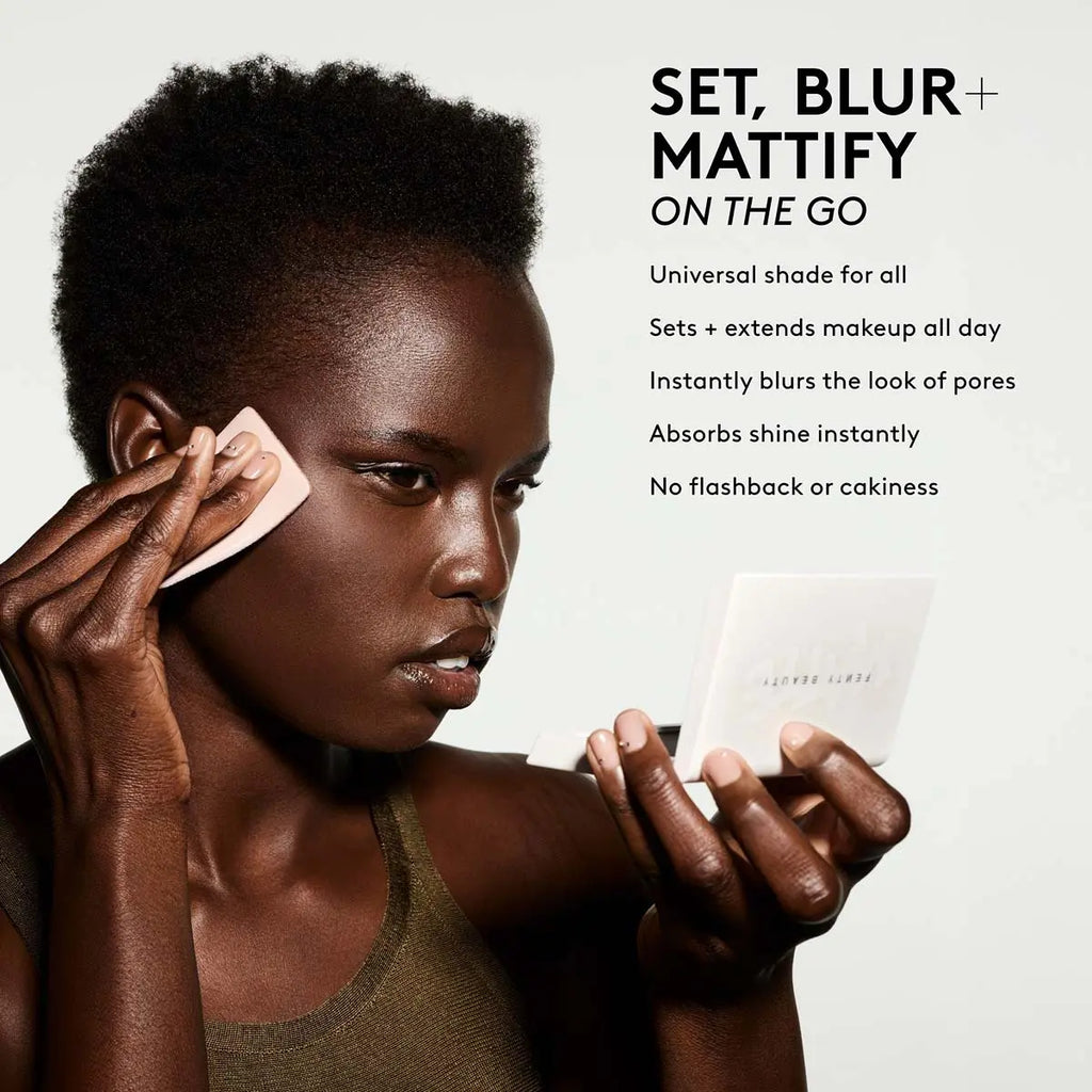 Fenty Beauty Oil Control Duo: Perfect Your Look with Instant Setting Powder and Volumizing Dry Shampoo