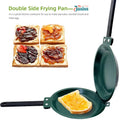 Revolutionary Double-Sided Non-Stick Skillet - Effortlessly Flip Perfect Pancakes, Omelets, and Crispy Bacon for Fluffy Breakfasts!