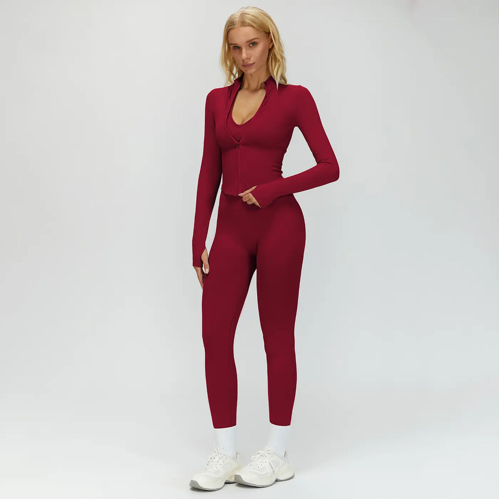 Elevate Your Activewear Game with the MFVIM Women's Sporty Two-Piece Tracksuit - Perfect for Gym and Everyday Comfort!