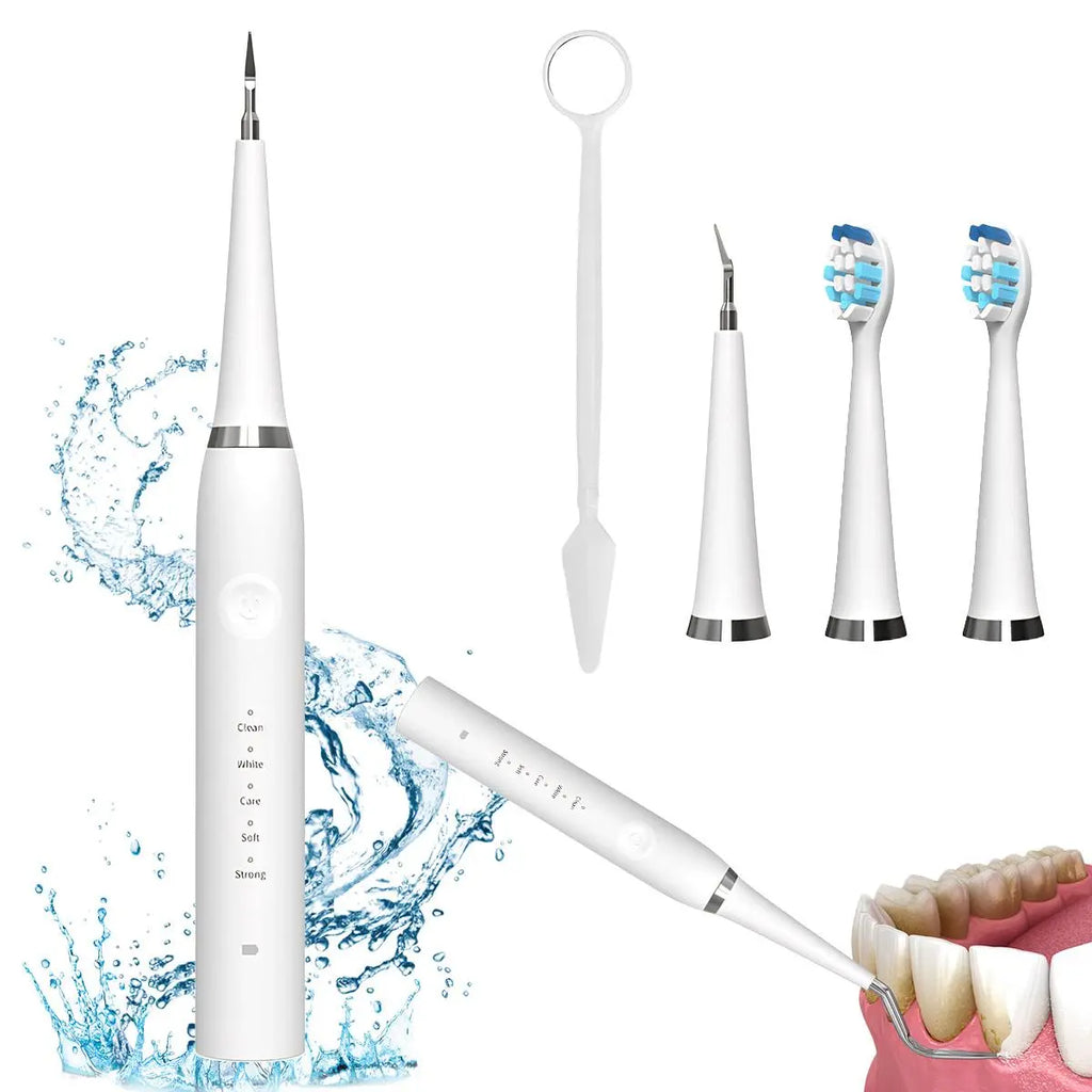 Oceantree 2-in-1 Electric Toothbrush and Ultrasonic Tartar Remover for Adults - Ultimate Dental Care Solution