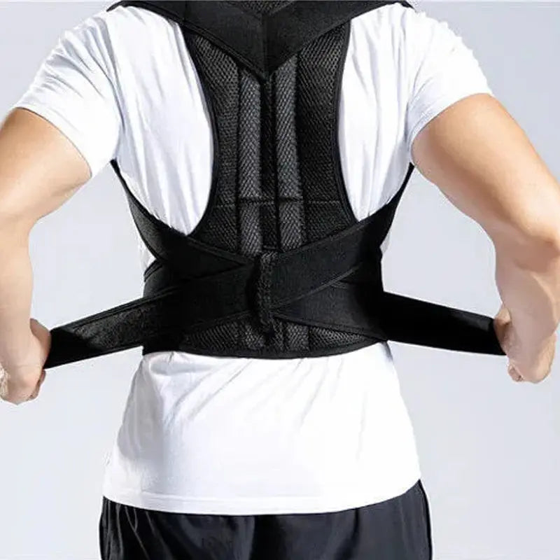 Reinforced Lumbar Posture Support Vest - Adjustable Back Belt for Ultimate Comfort and Confidence