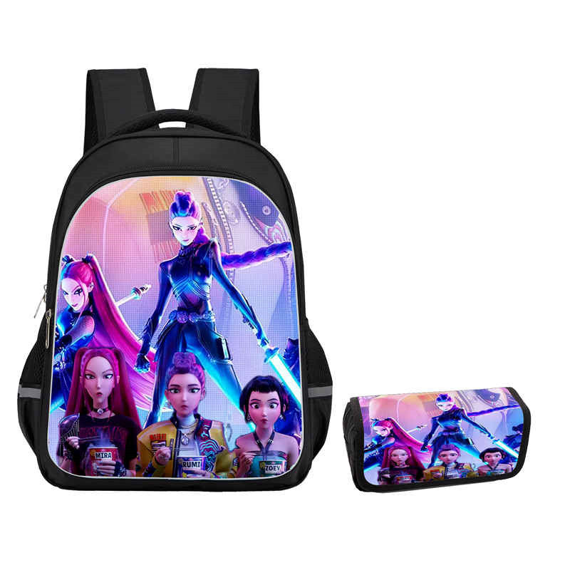 Demon Hunter Kpop School Backpack