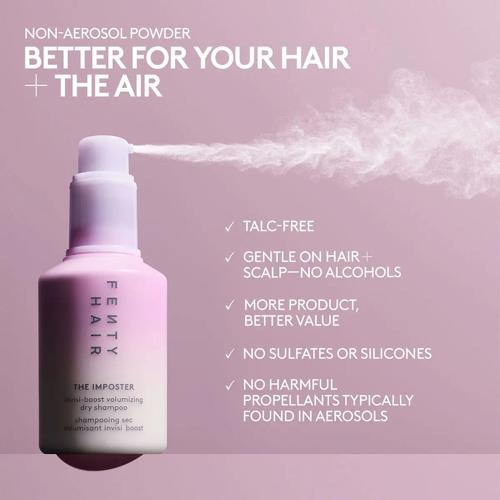 Fenty Beauty Oil Control Duo: Perfect Your Look with Instant Setting Powder and Volumizing Dry Shampoo