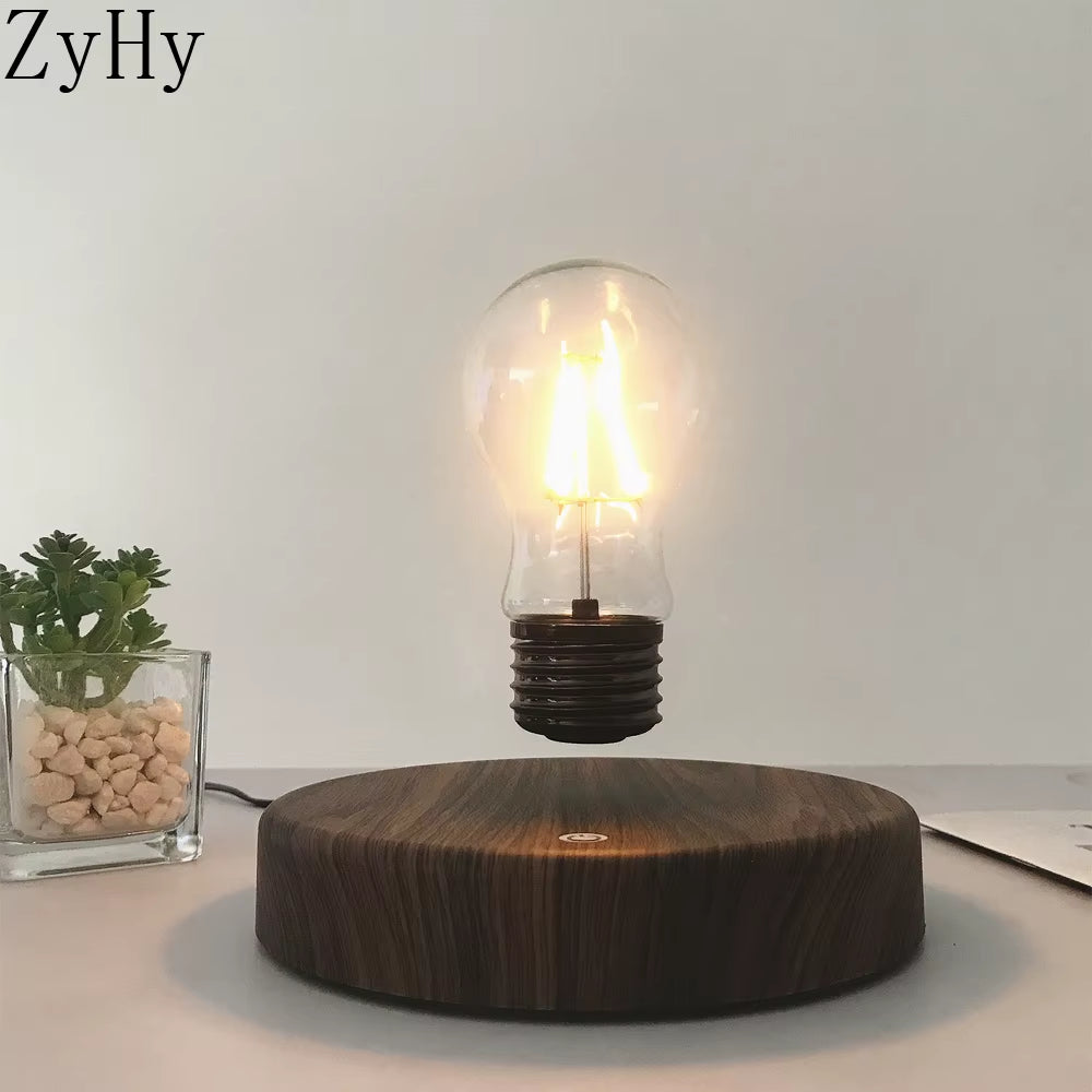 Magnetic Levitation Lamp Creativity Night Light Floating LED Bulb for Birthday Gift Table Lamp Room Home Decoration Light