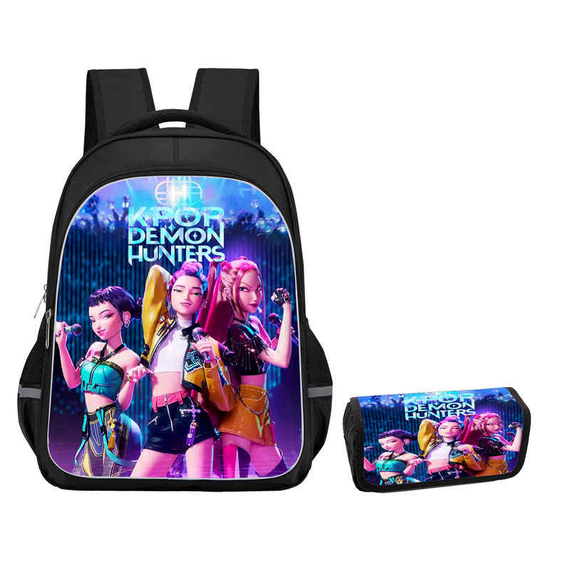 Demon Hunter Kpop School Backpack