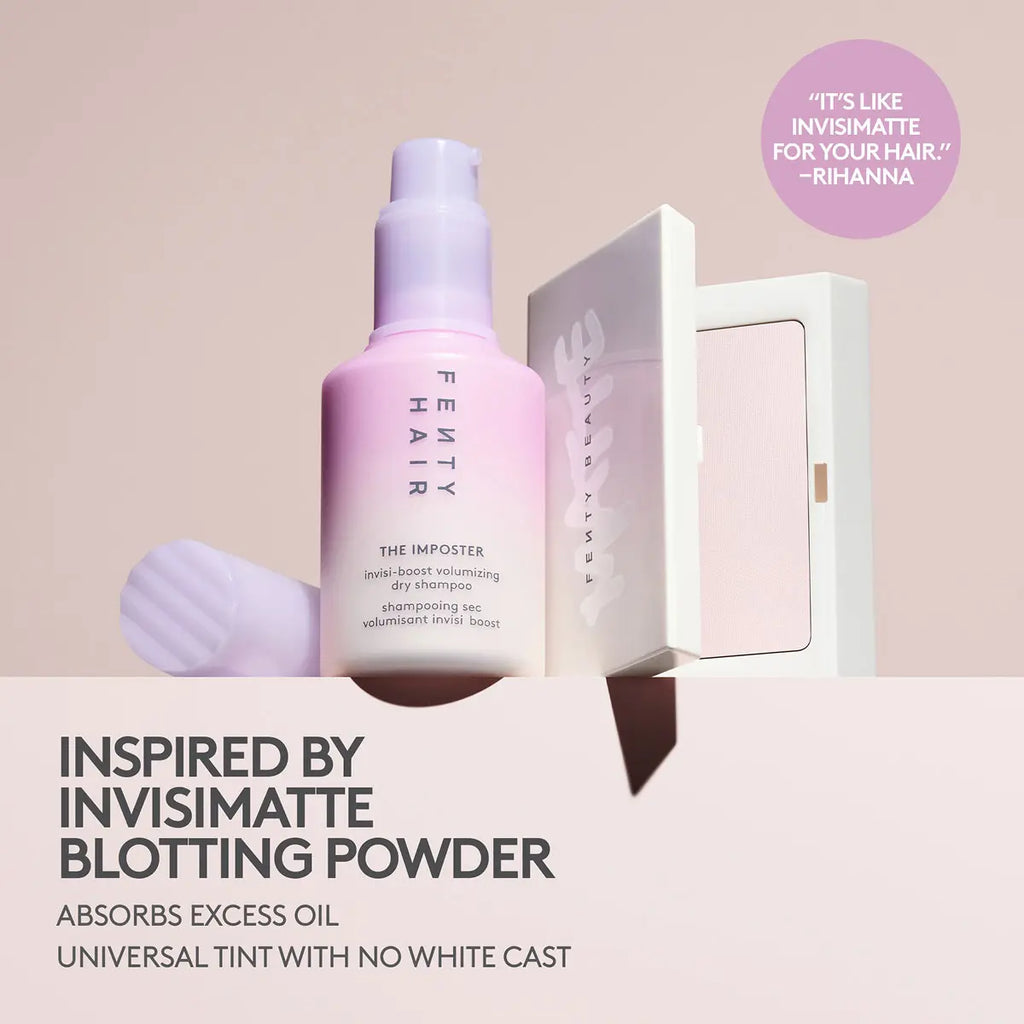 Fenty Beauty Oil Control Duo: Perfect Your Look with Instant Setting Powder and Volumizing Dry Shampoo