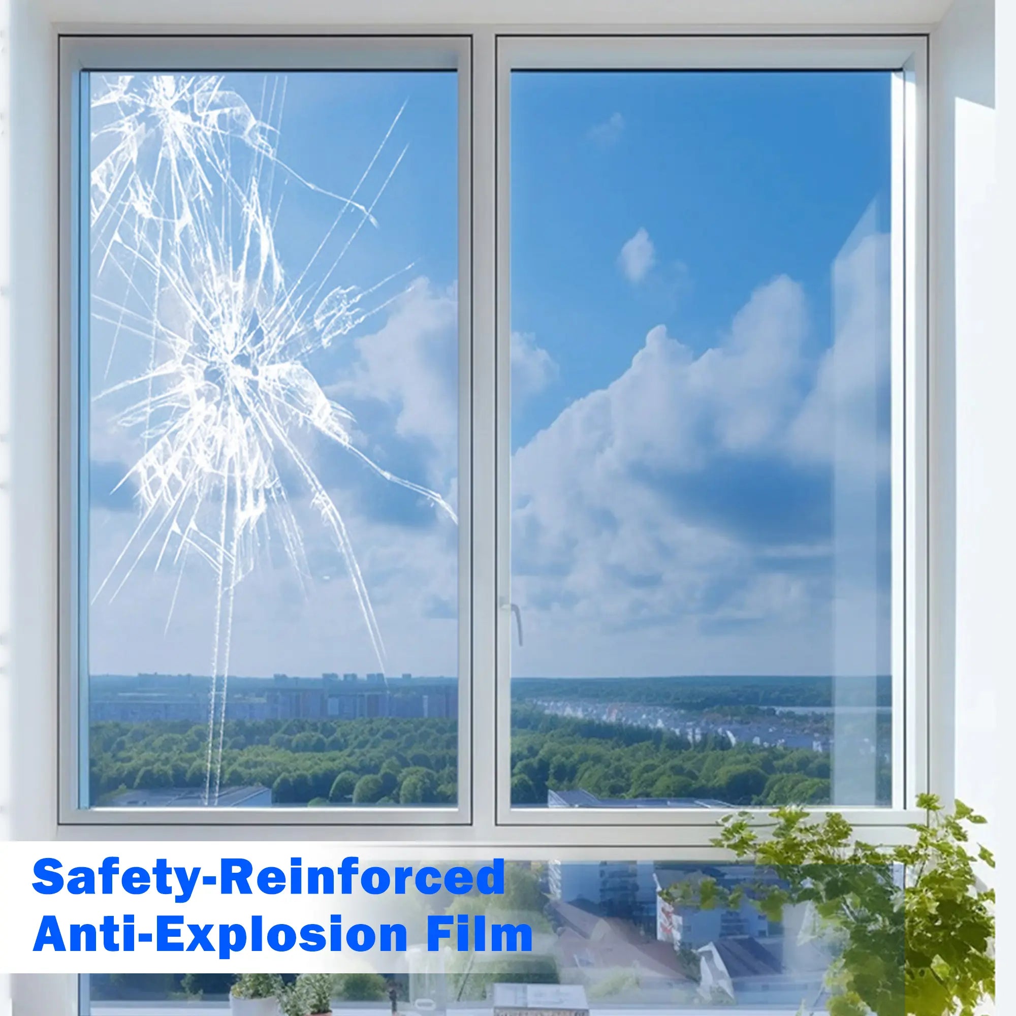 Transform Your Space with Our Reflective Window Privacy Film – UV Protection, Glare Control, and Easy Installation!