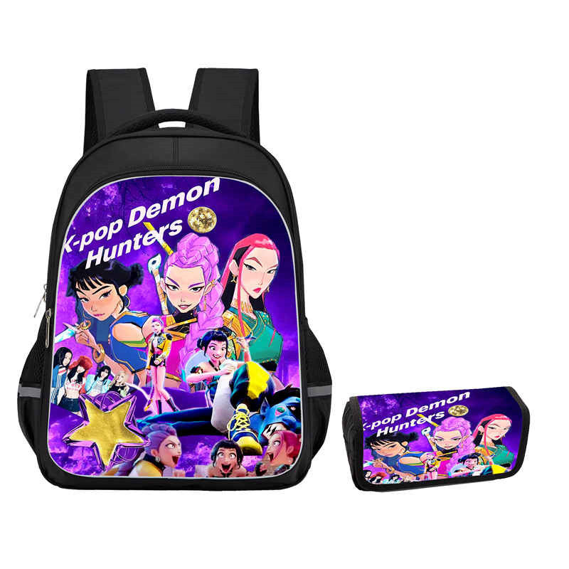 Demon Hunter Kpop School Backpack