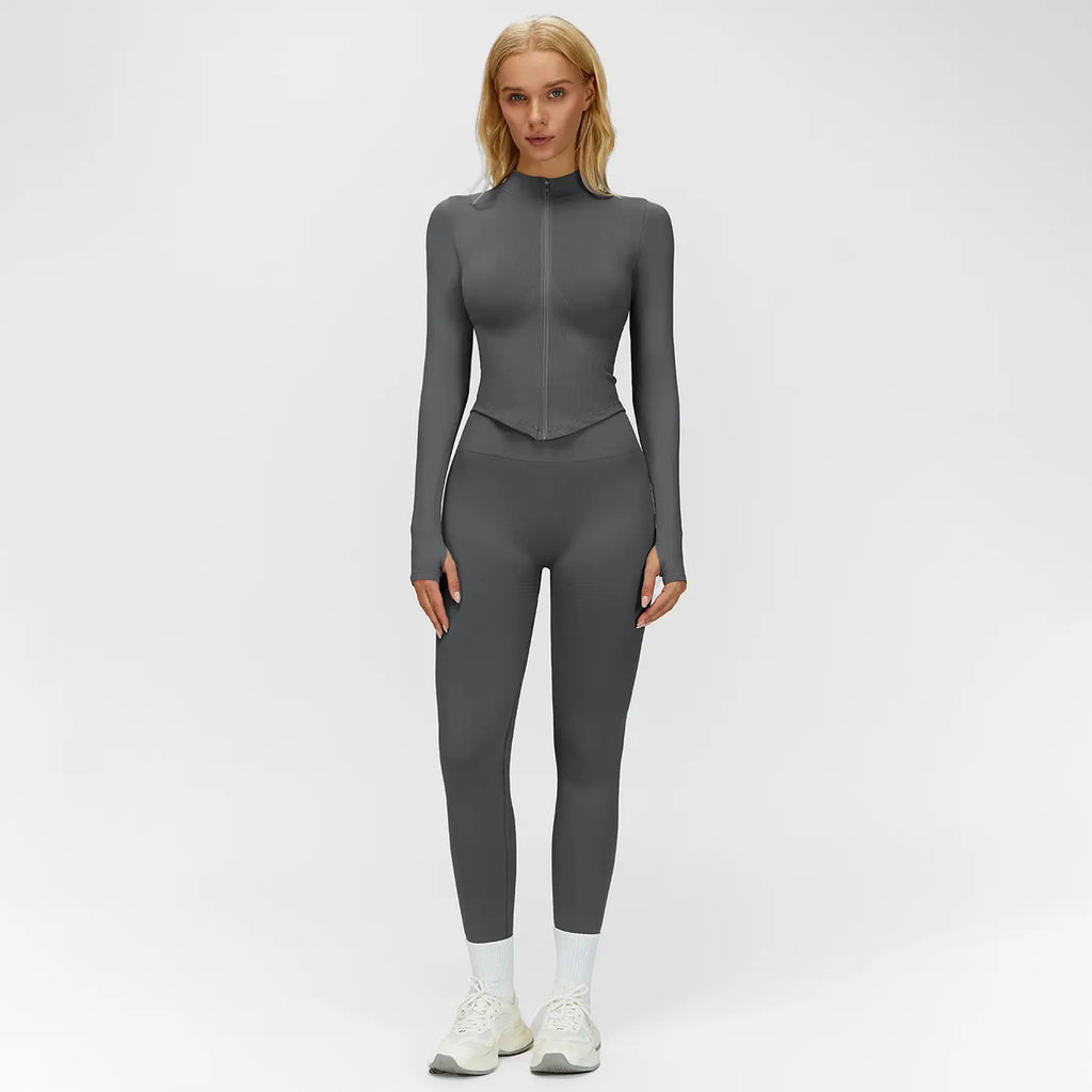 Elevate Your Activewear Game with the MFVIM Women's Sporty Two-Piece Tracksuit - Perfect for Gym and Everyday Comfort!
