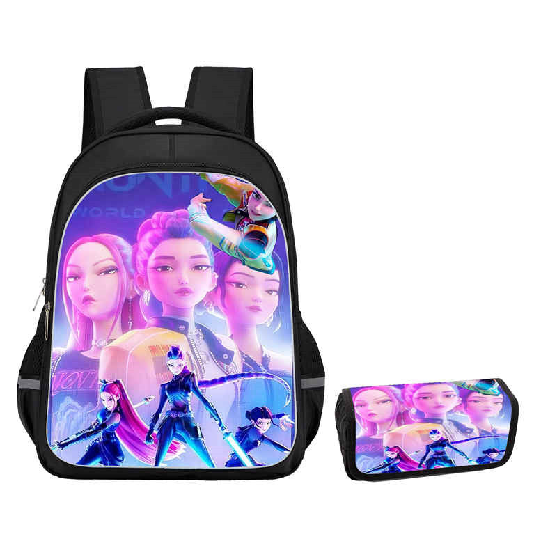 Demon Hunter Kpop School Backpack