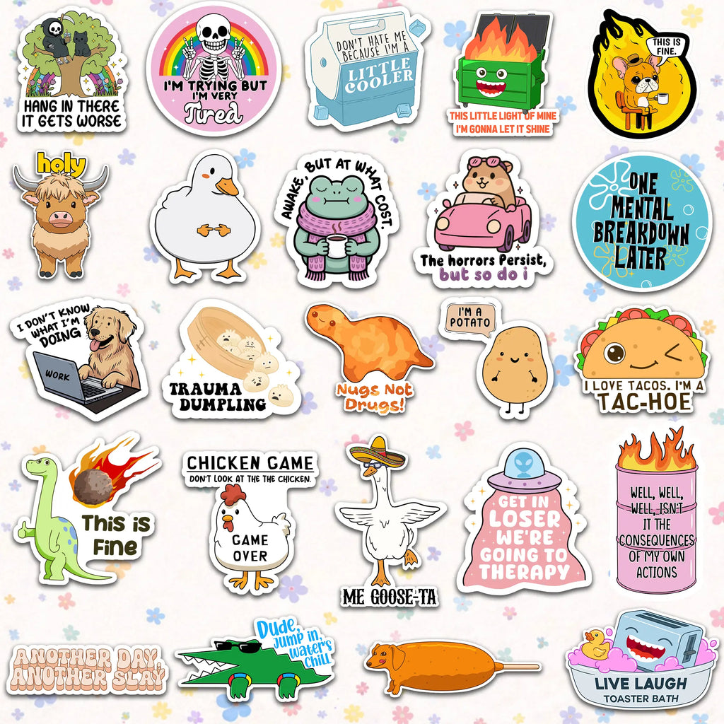 Unleash Your Creativity with 300 Holographic Stickers – The Ultimate Collection of Funny Vinyl Decals for Adults, Perfect for Personalizing Laptops, Water Bottles, and More!