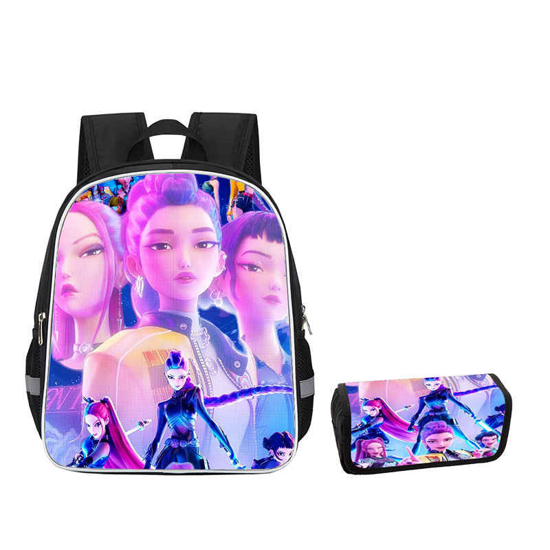 Demon Hunter Kpop School Backpack
