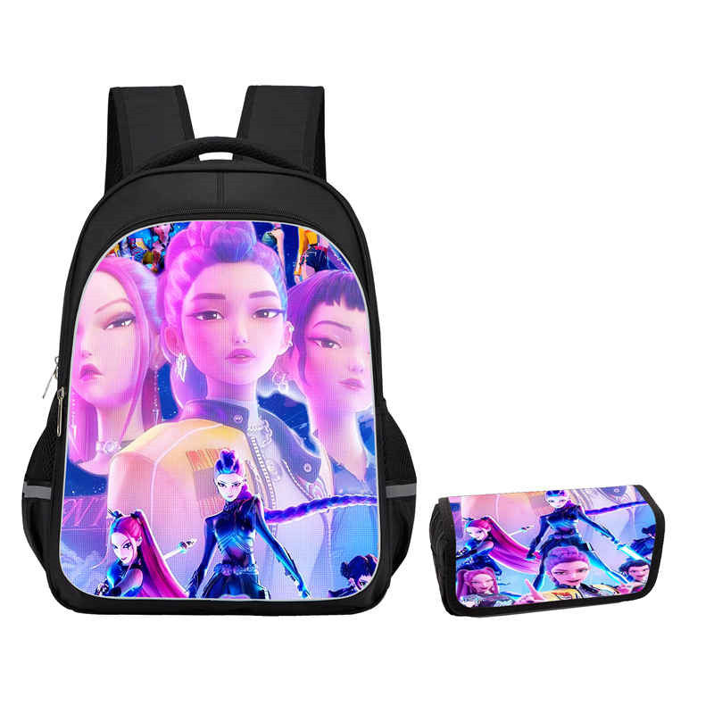 Demon Hunter Kpop School Backpack